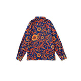 Camisa de Seda com Estampado Floral Paisley