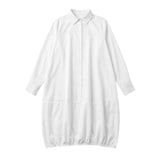Vestido Midi de Linho com Botões