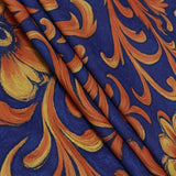 Camisa de Seda com Estampado Floral Paisley