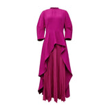 Abaya Maxi Dress de Manga Longa Oversized
