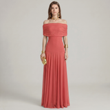 Vestido Maxi Off-Shoulder Jessamy