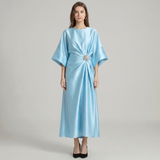 Vestido Maxi de Satin Luxe Ubelia