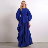 Abaya Maxi Dress de Manga Longa Oversized