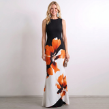 Conjunto Co-Ord com Estampa Floral Abstrata