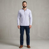 Henley de Manga Longa