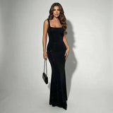 Vestido Maxi Celeste
